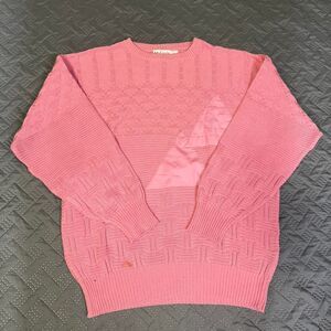 Vintage 90s St. Croix Made In USA Knit Abstract Sweater Size Large